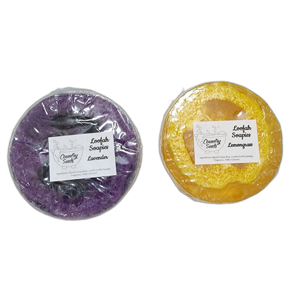 Loofah Soap  Lavender Lemongrass